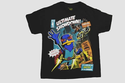 Mission Marvel x Phineas & Ferb Youth Boys Ultimate Showdown Agent P Shirt New S - Image 1 of 4