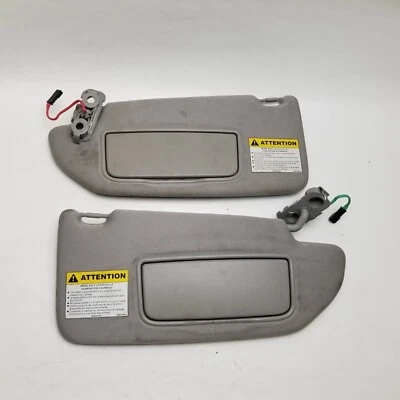 2003-2006 VOLVO XC90 Sun Visor Set Left & Right 03-06 GRAY OEM - Image 1 of 4