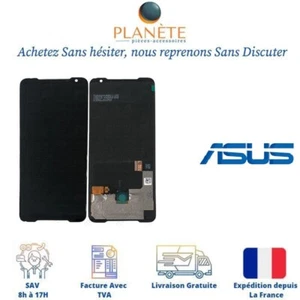 Ecran LCD Complet + Vitre Tactile Noir Pour Asus ROG Phone II ZS660KL - Photo 1 sur 1