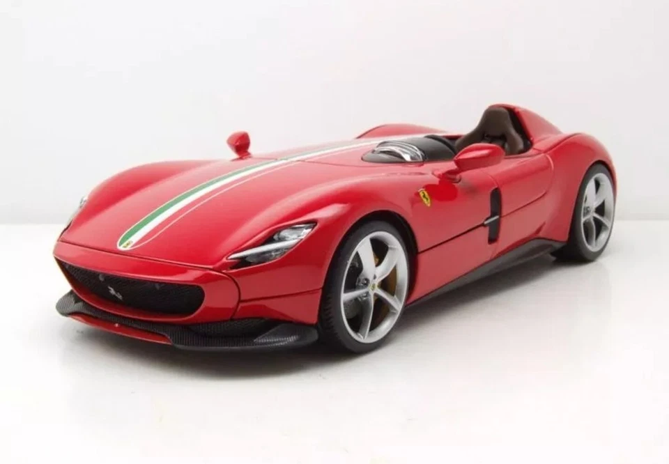 1 18 Bburago Signature Series Ferrari Monza Sp1 2019 Red