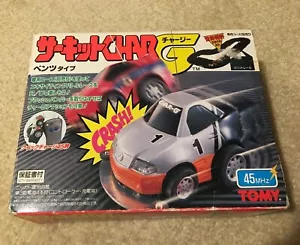 Vintage 90s Tomy Circuit CharG R/C Model Toy Car Mercedes Benz 45 MHz Working - Picture 1 of 12