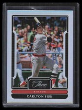 2023 Panini Three and Two Holo Silver 74 Carlton Fisk 13/20