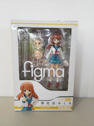 Figma Max Factory Kikuru Asahina Action Figure 006 Melancholy of Haruhi Suzumiya Cover