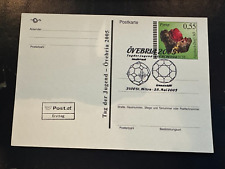Postkarte 0,55 €  Pyrop, Stempel 3100 St. Pölten, Ersttag (P126)