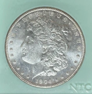 1904-O MORGAN SILVER DOLLAR ~ CH/BU ~NICE LOOKING COIN~ - Picture 1 of 4