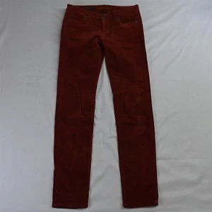KUT from the Kloth 4 Pumpkin Spice Orange Corduroy Diana Skinny Stretch Pants - Picture 1 of 5