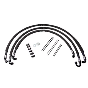 Fleece Performance Trans Cooler Lines For 11-14 GM Duramax 2500/3500 Heavy Duty - Picture 1 of 3
