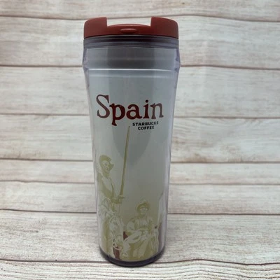 Starbucks Coffee 2004 Spain Travel Collection Tumbler Mug 12 oz - Rare - Image 1 of 4