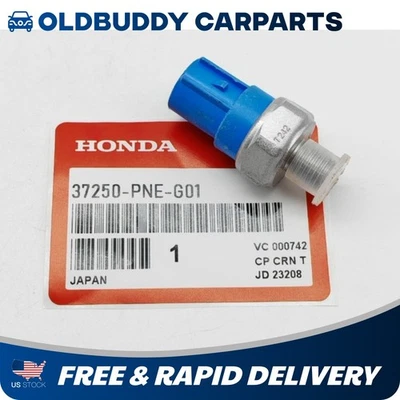 Genuine OEM VTEC Oil Pressure Sensor 37250-PNE-G01 Valve Timing VVT For Honda - Image 1 of 4