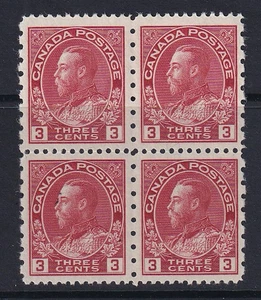 Canada 1931  "Admiral" Issue #184 (Perf 12 x 8)  Block of 8  MH/MNH  CV $60.00 - Picture 1 of 2