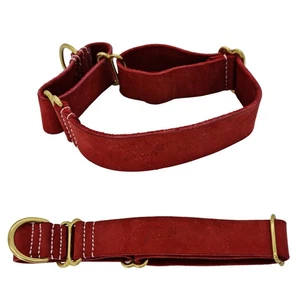 ® Collier pour chien en cuir Vibrington Martingale, à enfiler, réglable, pour grand XL... - Photo 1/7