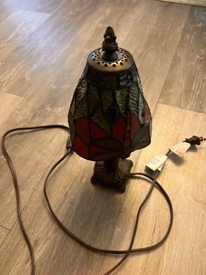 Dale Tiffany TT101287 Evelyn Table Lamp Antique Dragonfly - Image 1 of 4