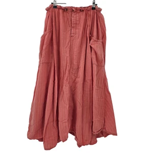 Free People Women's S Work it Out Maxi Drawstring Skirt Big External Pockets - Picture 1 of 18