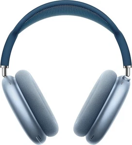 Apple AirPods Casque Sans Fil Active Antibruit pour iPhone, Bleu Ciel - Photo 1 sur 5