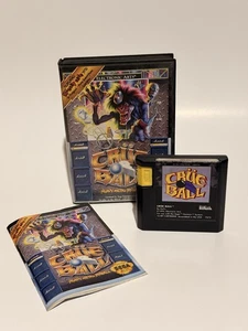 Crüe Ball: Heavy Metal Pinball (Sega Genesis, 1992) CIB mit Handbuch - Bild 1 von 3