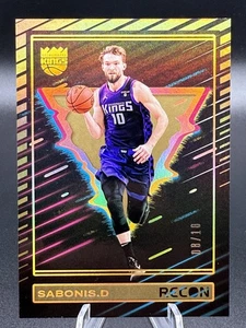 2023-24 Panini Recon Domantas Sabonis #30 Gold Holo /10 - Picture 1 of 2