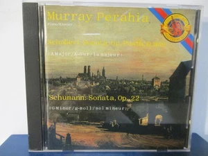 Murray Perahia - Schubert Son. Op. D 959 / Schumann Son. Op. 22 CD MINT  25-3774 - Picture 1 of 3