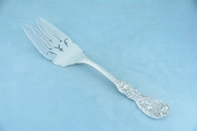 Tenedor grande de carne fría Reed & Barton Francis I Sterling 9-1/4 nueva marca sin monograma Foto 1 de 4