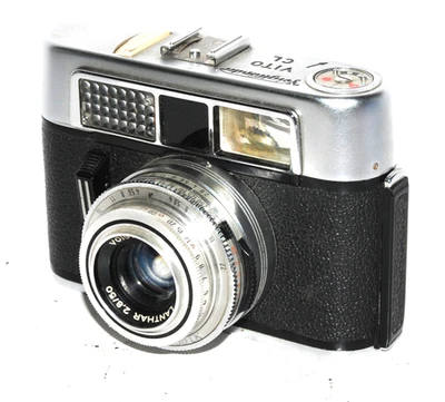 Cámara fotográfica Voigtlander Vito CL con lente Lanthar de 50 mm f2,8 pieza de coleccionista Foto 1 de 4
