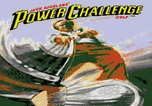 Jack Nicklaus Power Challenge Golf - Sega Genesis Game - Picture 1 of 2