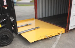 Container Ramp 8000KG 2320x1800 Container Entry Platform with Raised Side Plates - Picture 1 of 7