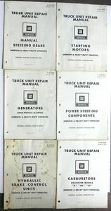 GM GENERAL MOTORS 6 Factory Unit Repair Manuals 1979 Medium & Heavy Duty TRUCKS - Picture 1 of 1