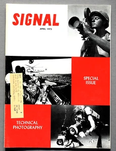 SPECIAL ISSUE ~ SIGNAL MAGAZINE ~ 1973 ~ TECHNICAL PHOTOGRAPHY ISSUE ~ 66 PAGES - Imagen 1 de 11