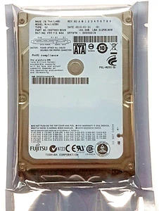 160 GB SATA Fujitsu MJA2160BH 5400rpm 8MB HDD 2.5 " Internal Hard Drive New - Picture 1 of 1