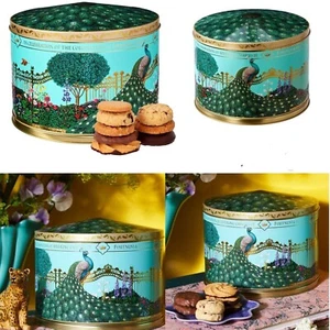 King Charles Coronation Musical Luxury Peacock Biscuits Tin Fortnum & Mason - Picture 1 of 6