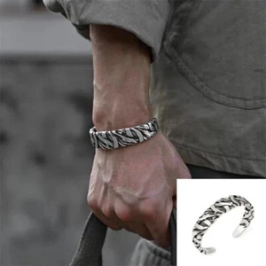 Knot Bracelet 925 Sterling Silver Adjustable Bangle - Bild 1 von 1