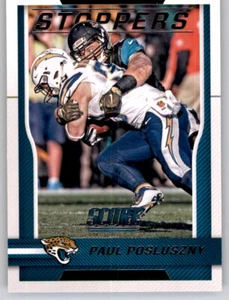 2016 Score Stoppers Paul Posluszny Insert NFL PWE Jaguars #4 - Picture 1 of 2