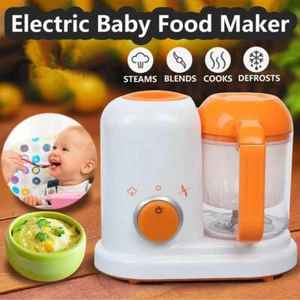 Electric Cooking Maker Processor for Baby Food Steamed Mixing Grinder & Blender - Picture 1 of 18