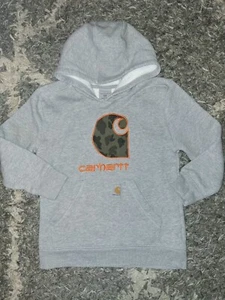 Boys Carhart Hoodie Worn 1x Size Small 8-10 Years  - Picture 1 of 2