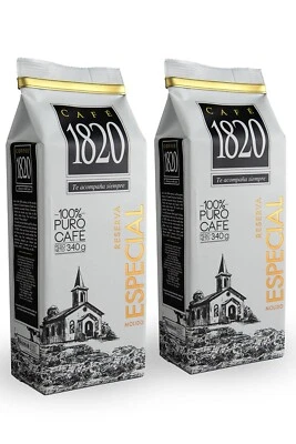 CAFE 1820 Café 1820 Special Reserve Ground Coffee Medium/Dark Roast 2 pck EXP 10/25/2025