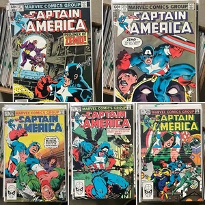 CAPTAIN AMERICA 1st Series #277, 278, 279, 280, 283 (1983 Marvel) MIKE ZECK - Picture 1 of 6