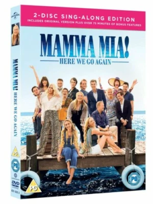 Mamma Mia! Here We Go Again Pierce Brosnan 2018 DVD Top-quality - Image 1 of 4