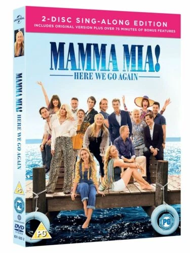 Mamma Mia! - Here We Go Again (DVD, 2018)