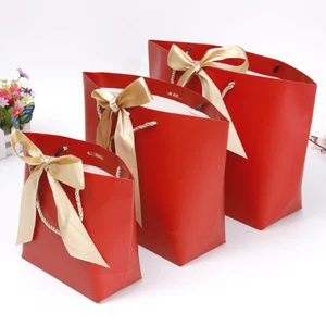 100 Clothing Apparel Packaging Display Large Gift Bag Holiday Christmas Tote Bag - Picture 1 of 9