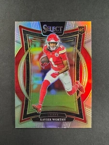 Xavier Worthy 2024 Panini Select Concourse Level Silver Rookie #32 - Imagen 1 de 2