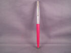 Sheaffer Vintage Pink and Chrome Ball Pen--new old stock--working