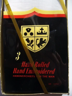 Vintage Men's Handkerchiefs New In Box - Image 1 of 4