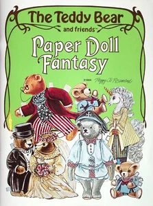 Paper Dolls• 1984 Teddy Bear & Friends • Signed by Artist Peggy Jo Rosamond • - Bild 1 von 10