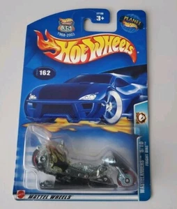 2003 HOT WHEELS WASTELANDERS MATTEL 162 FRIGHT BIKE MOTORCYCLE - Picture 1 of 13