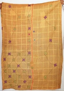 Glorious High Quality Multicolor Indian Vintage Kantha Quilts Bedding Blankets - Picture 1 of 3