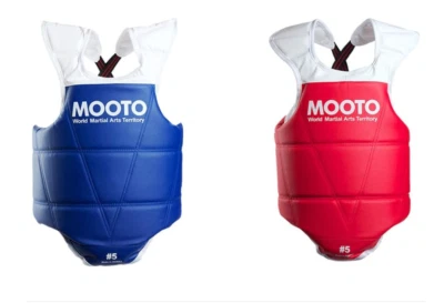 MOOTO TaeKwonDo Chest Guard Set (Blue one + Red one) - Image 1 of 4