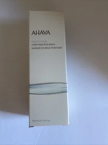 AHAVA Time to Clear Purifying Mud Mask 3.4 Oz - New in Box - Picture 1 of 2