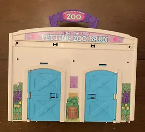 VINTAGE LITTLEST PET SHOP KENNER 1993 PETTING ZOO BARN Polar Pets Jungle Bunch - Picture 1 of 15