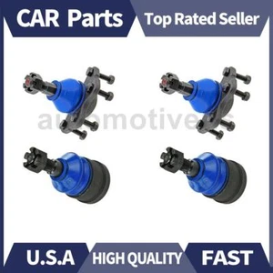 Front Upper Front Lower Ball Joint 4PCS Mevotech For Chevrolet 1989-1992 - Picture 1 of 12