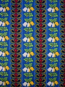 Spectrix Tres Jolie Cotton Fabric Striped Lily of the Valley Flowers By Half Yd - Picture 1 of 4