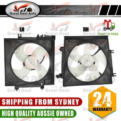 Radiator and A/C Condenser Cooling Fan For 2003-2009 Subaru Outback Legacy - image 1 of 4